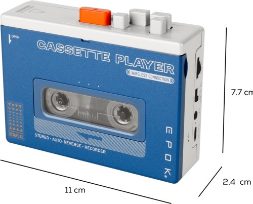 Bigben BTTAPEBL - odtwarzacz kaset Walkman z Bluetooth i wbudowanym głośnikiem (8)