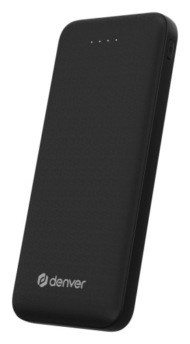 Denver PBS-10010B power bank z akumulatorem Li-Pol 10000 mAh, wyjście USB-A czarny (1)