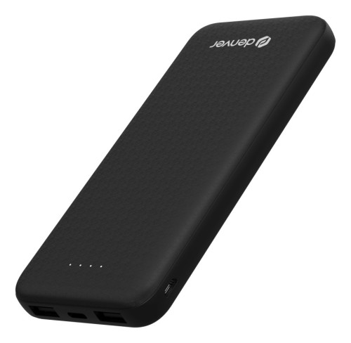Denver PBS-10010B power bank z akumulatorem Li-Pol 10000 mAh, wyjście USB-A czarny (4)