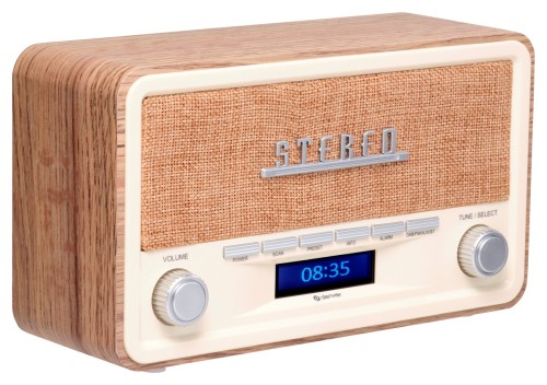 Denver DAB-18LW cyfrowe radio retro DAB+/FM z Bluetooth (1)