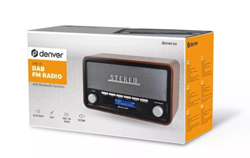 Denver DAB-18 – radio retro DAB+/FM z Bluetooth (4)