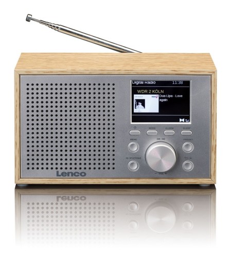 Lenco DAR-017WH - radio DAB+/FM z Bluetooth (1)