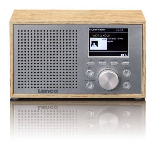 Lenco DAR-017WH - radio DAB+/FM z Bluetooth (2)