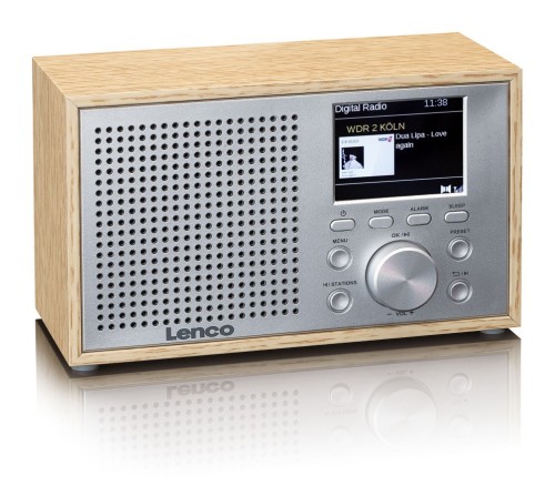 Lenco DAR-017WH - radio DAB+/FM z Bluetooth (3)