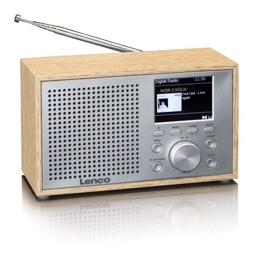 Lenco DAR-017WH - radio DAB+/FM z Bluetooth (4)