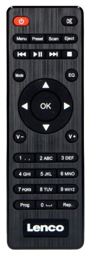 Lenco DIR-261BK - mikrowieża z CD, radiem internetowym, FM/DAB+ i Bluetooth (4)