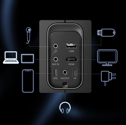 Ikarao Shell S1 – inteligentny głośnik imprezowy z Bluetooth, 280 W (16)