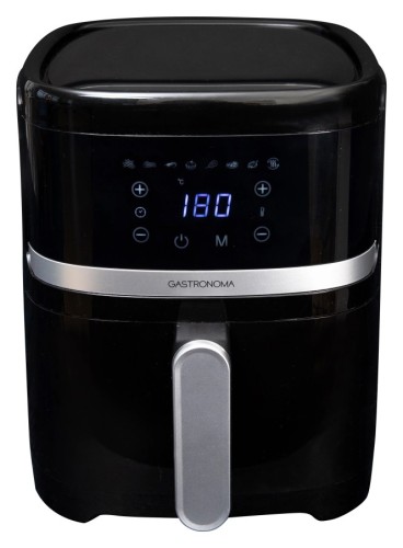 Gastronoma 18290005 - Frytkownica na gorące powietrze 4,2 l, cyfrowa - czarno-srebrna (1)