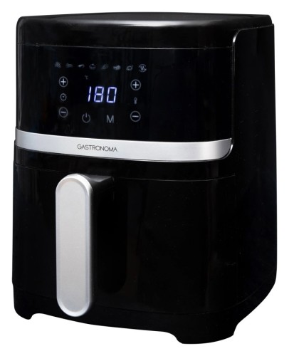 Gastronoma 18290005 - Frytkownica na gorące powietrze 4,2 l, cyfrowa - czarno-srebrna (3)