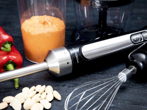 Gastronoma 18210002 - bezprzewodowy blender ręczny z akcesoriami (8)