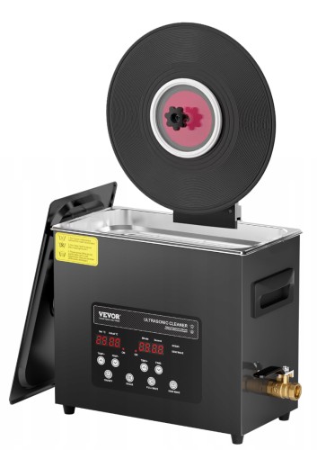 Myjka ultradźwiękowa do płyt winylowych z regulowaną nadstawką 400000Hz (1)