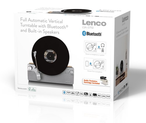 Lenco LSA-071SI - automatyczny gramofon pionowy z wbudowanymi głośnikami i Bluetooth (14)