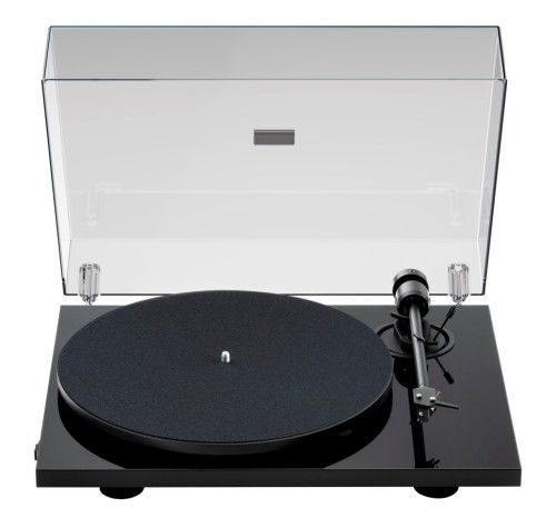 Gramofon Hi-Fi „Plug & Play” Pro-Ject E1.2 + Pick It MM E - Czarny połysk (1)