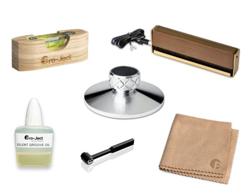 Zestaw startowy Pro-Ject Analog - Brush It Premium + Clean + Cloth + Level + Clamp + Lube It (2)