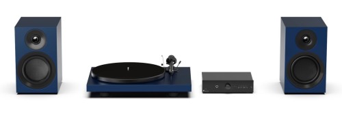 Pro-Ject Colorful Audio System E - System Hi-Fi typu „All-in-one” z gramofonem - Satin Blue (1)