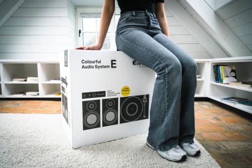 Pro-Ject Colorful Audio System E - System Hi-Fi typu „All-in-one” z gramofonem - Satynowa czerń (9)