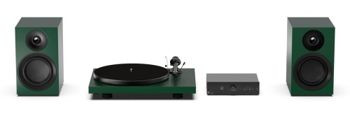 Pro-Ject Colorful Audio System E - System Hi-Fi typu „All-in-one” z gramofonem - Satynowa zieleń (1)