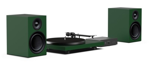 Pro-Ject Colorful Audio System E - System Hi-Fi typu „All-in-one” z gramofonem - Satynowa zieleń (3)