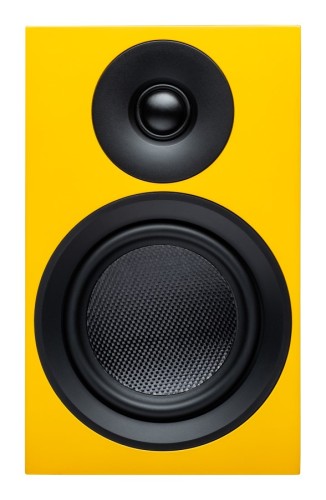 Pro-Ject Speaker Box 5 E Carbon - 2-drożny system głośników półkowych - satynowa żółć (4)
