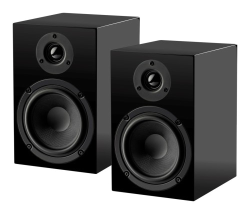 Pro-Ject Speaker Box 5 E - 2-drożny system głośników półkowych - kolor czarny połysk (1)