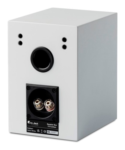 Pro-Ject Speaker Box 3 E Carbon - głośnik półkowy 2-drożny - satynowa biel (5)