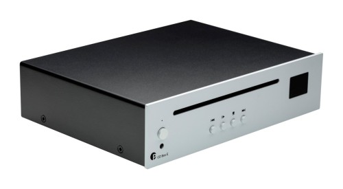 Pro-ject CD Box E - Minimalistyczny odtwarzacz CD, srebrny (3)