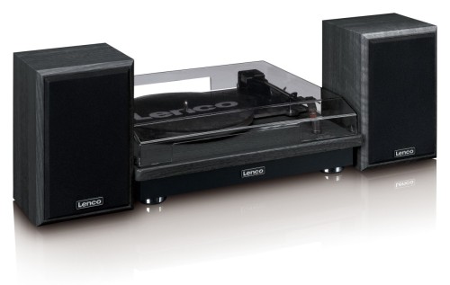 Lenco LS-100BK - gramofon z osobnymi głośnikami i Bluetooth (6)