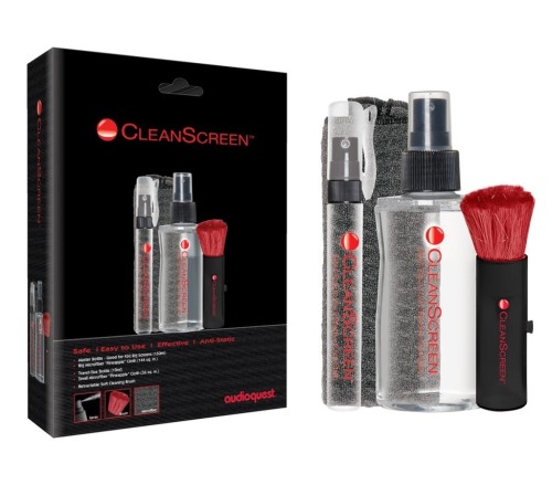 Audioquest CleanScreen Kit – zestaw do czyszczenia ekranów i wyświetlaczy – 150 ml (3)