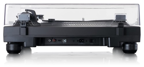 Lenco L-3818BK czarny - gramofon z napędem bezpośrednim i wyjściem USB (9)