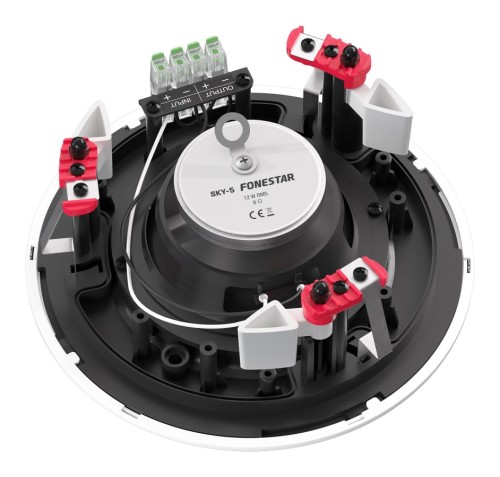 Fonestar SKY-5 - wodoodporny okrągły głośnik wbudowany, 5\, biały (4)