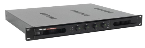 Fonestar FSD-4500E - Wielokanałowy wzmacniacz mocy PA DANTE, 70 i 100 V, 4 x 400 W (1)