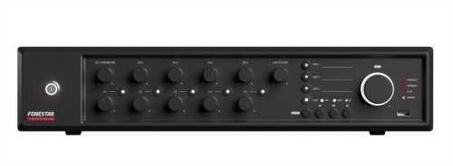 Fonestar MAX-480Z - wzmacniacz PA 100 V, 480 W, 5 stref (1)