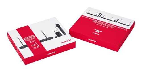 Fonestar SONAIR-PRO-2M – Zestaw dwóch ręcznych, bezprzewodowych, profesjonalnych mikrofonów UHF (8)