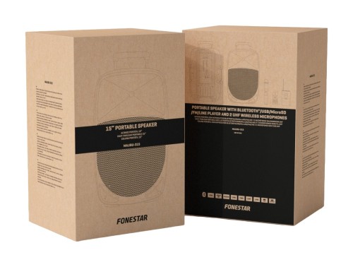 Fonestar MALIBU-315 – przenośny system nagłośnieniowy z mikrofonami (7)