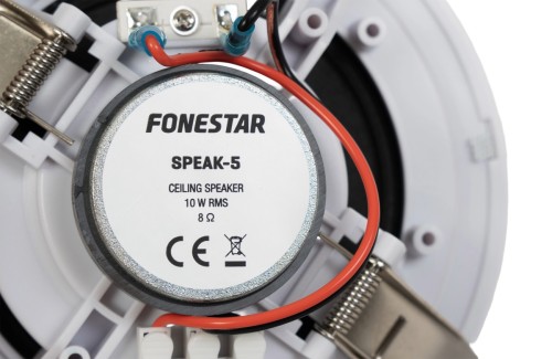 Fonestar SPEAK-5 - 5-calowy wbudowany okrągły głośnik sufitowy o pełnym zakresie częstotliwości (8 Ω) (3)