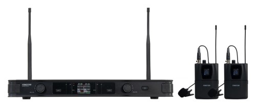 Fonestar SONAIR-PRO-2P – profesjonalny bezprzewodowy zestaw UHF z dwoma mikrofonami krawatowymi (1)