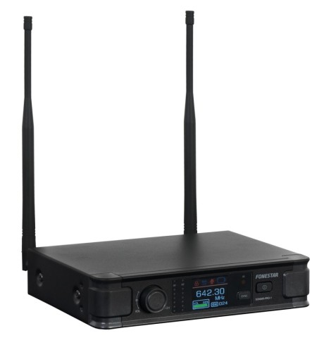 Fonestar SONAIR-PRO-1P – profesjonalny bezprzewodowy zestaw UHF z mikrofonem krawatowym (2)