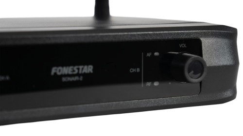 Fonestar SONAIR-2MP - Zestaw mikrofonu ręcznego i krawatowego o stałej częstotliwości w paśmie UHF (7)