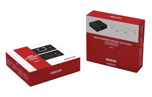 Fonestar 7938XT - Zestaw nadajnika i odbiornika HDMI przez kabel LAN Cat 6 + pilot IR (8)