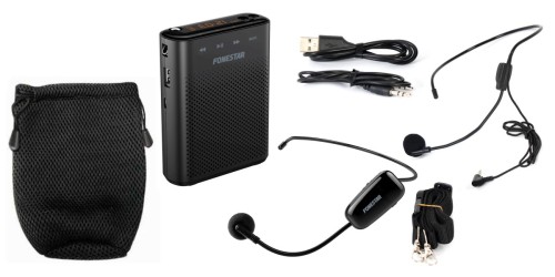 Fonestar ALTA-VOZ-W30 - System przewodnika turystycznego z mikrofonem słuchawkowym i odtwarzaczem (1)