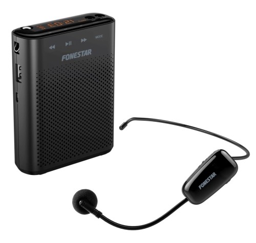 Fonestar ALTA-VOZ-W30 - System przewodnika turystycznego z mikrofonem słuchawkowym i odtwarzaczem (3)