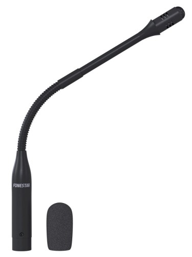 Fonestar MICFLEX-C32 - Mikrofon pojemnościowy na gęsiej szyi, 32 cm (1)