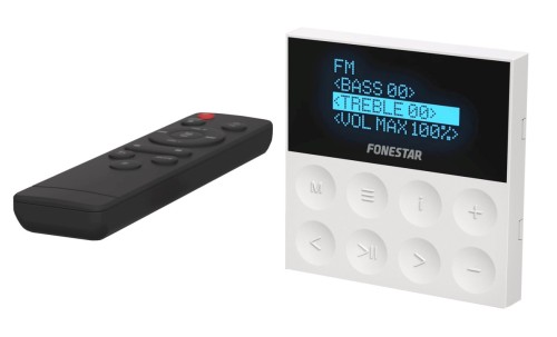 Fonestar KS-WALL-4 - zestaw nagłośnieniowy składający się z 4 wbudowanych głośników z odtwarzaczem ściennym (12)