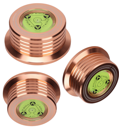 Stabilizator docisk płyty winylowej z poziomicą Record Puck Level it 60Hz
 (4)