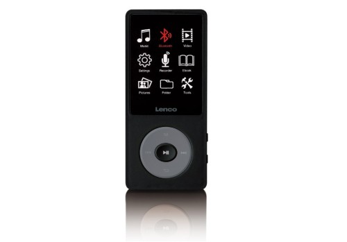 Odtwarzacz MP3/MP4 Lenco Xemio-860BK Pojemność pamięci: 8GB funkcja Bluetooth (1)