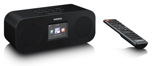 Radio internetowe Lenco DIR-121BK FM DAB+ z funkcją Bluetooth (3)