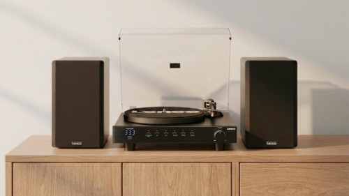 Audiofilski gramofon Hi-Fi Lenco LS-700BK z wkładką Ortofon 2M Red, dwoma głośnikami o mocy 100W i funkcją Bluetooth (14)