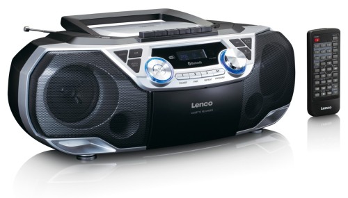 Radioodtwarzacz z CD i magnetofonem LENCO SCD-720SI Radio FM DAB+  z funkcją Bluetooth (1)