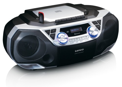 Radioodtwarzacz z CD i magnetofonem LENCO SCD-720SI Radio FM DAB+  z funkcją Bluetooth (4)