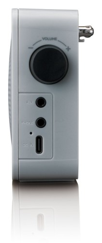  Przenośne radio cyfrowe DAB+ FM z Bluetooth w kolorze szarym LENCO PDR-034GY  (4)